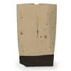 itenga Geschenktüte Frohes Fest 17x26cm braun schwarz - 50 Produktbild-Vorschau 4