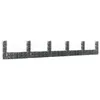vidaXL Gabionenkorb U-Form mit 6 Säulen Eisen 620x20x100 cm Produktbild-Vorschau 2