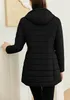 ASKSA Damen Wintermantel Warm Gefuettert Steppjacke Lang Produktbild-Vorschau 5