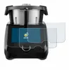 A black kitchen appliance with a screen and two transparent screen protectors in the foreground. Produktbild-Vorschau