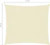 Sonnensegel Oxford-Gewebe Rechteckig 4x5 m Creme Produktbild-Vorschau 7
