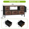 TV-Schrank, TV-Ständer Fernsehschrank, mit 5 Schubladen und Produktbild-Vorschau 2