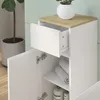 Midi skříňka Vicco Livia Bílá 30 x 80 cm se zásuvkou, Model Náhled obrázku produktu 4