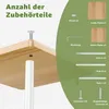 CMYbabee 4 Etagen Hölzern Metall Pflanzenständer Innen Produktbild-Vorschau 4