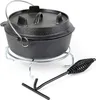 Wiltec Dutch Oven 3l mit Untersetzer und Deckelheber, Produktbild-Vorschau 1