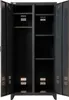 Armoire métallique à 2 portes ODESSA gris foncé Armoire en Voir les images du produit 2