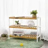 BEGRYF botník 70x26x55 cm medový bambusový regál 3 police Náhled obrázku produktu 10
