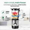 Emerio Edelstahl-Blender – 1,5 L Fassungsvermögen – Produktbild-Vorschau 5