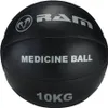 Medizinball - Crossfitball - Balle de médecine - Cuir noir Voir les images du produit 4