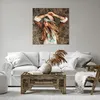 Bild auf Leinwand - Leinwandbild - Einteilig - Hippie Frau Produktbild-Vorschau 6