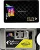 A collage of two images showing the front and back of a Digiquest CAM Tivùsat 4K Ultra HD Conditional Access Module. Náhľad obrázku produktu