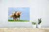 MuchoWow® Poster Pferde - Gras - Luft 30x20 cm - Plakate - Produktbild-Vorschau 5