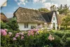 ARTland Wandbild, selbstklebend Historischer reetgedeckter Produktbild-Vorschau 1