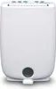 A white dehumidifier is shown from the front. Produktbild-Vorschau