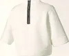 adidas Damen Cropped Shirt Kurzarm Sweatshirt Gr.42 chalk Produktbild-Vorschau 2