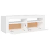 TV-Schrank mit LED-Leuchten Weiß 120x35x40 cm Produktbild-Vorschau 8