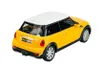 Welly, model auta Mini Cooper S, žltý, mierka 1:43, kovový Náhľad obrázku produktu 3
