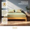 Lavea® Spannbettlaken 200x220 cm, Mikrofaser Spannbetttuch Produktbild-Vorschau 6