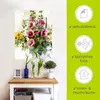ARTland Wandbild, selbstklebend Blumen Zusammenstellung I Produktbild-Vorschau 2