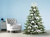 Geschmückter künstlicher weihnachtsbaum mit 97 Stk Kugeln Produktbild-Vorschau 2