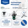 Messer kompatibel mit Thermomix Bimby TM6 Messergruppe mit Produktbild-Vorschau 3