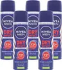 5 x NIVEA MEN Dry Impact Deo Spray je 150ml Antitranspirant Produktbild-Vorschau 1