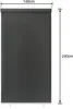 SWANEW Vertikálna markíza 140 x 240 cm Balkónová markíza Náhľad obrázku produktu 2