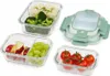 ERNESTO® Frischhaltedosen-Set, 3-teilig, grün/lila (grün) - Produktbild-Vorschau 3