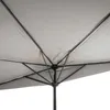 Parasol półokrągły 300 cm La Spezia, szary Podgląd zdjęcia produktu 3