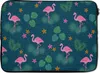 MuchoWow® Laptop Hülle 14 ZollFlamingo - Pflanzen - Muster Produktbild-Vorschau 1
