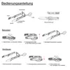 Reise Camping Edelstahl Klappbesteck Besteck Set 6in1 Produktbild-Vorschau 9