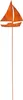 Rost Gartenstecker Segelboot 61,5 cm maritime Gartendeko Produktbild-Vorschau 1