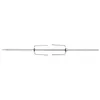 Broche à barbecue en acier inoxydable 75 cm – inoxydable, Voir les images du produit 1