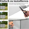 UISEBRT PVC Sichtschutzstreifen Sichtschutzfolie Blickdicht Produktbild-Vorschau 12