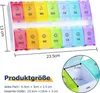 Scatola per pillole 7 giorni scatola per pillole 2 volte al Anteprima dell’immagine prodotto 6