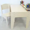 Höhenverstellbarer Kindertisch mit Stuhl und Organizer - Produktbild-Vorschau 2