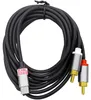 2m USB Typ C auf 2x RCA Cinch Stecker Audio Stereo Produktbild-Vorschau 2