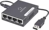 renkforce Netzwerk Switch RJ45 mit USB-Stromversorgung 4 Anteprima dell’immagine prodotto 1
