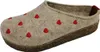 Haflinger Damen Pantoffel Schurwolle Herz Stickerei Grizzly Produktbild-Vorschau 28