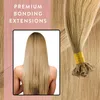 hair2heart Premium Extensions Echthaar Bondings glatt - 25 Produktbild-Vorschau 2