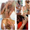 Festival Tattoos Gold Temporäre Tattoos Halloween Tattoos Produktbild-Vorschau 6