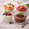 12x Dessertschalen Glas 300 ml – Stapelbare Glasschalen Set Produktbild-Vorschau 2