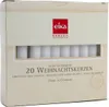 Wiedemann 580801.004 Christbaumkerze - weiß, 20 Stück Produktbild-Vorschau 1