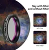 Svbony SV220 Astro Dual Narrowband Filter, 1,25" 7nm H-alfa Náhled obrázku produktu 5