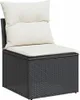 A single modular sofa piece with cushions on a white background. Podgląd zdjęcia produktu