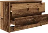 vidaXL TV skrinka vzhľad starého dreva 80x35x54 cm materiál Náhľad obrázku produktu 5