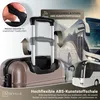 Devillo® Kofferset 4tlg. S-M-L-XL, Champagner - Trolley Produktbild-Vorschau 4