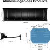 Wiltec sneeuwschuiver, 150 x 40 cm, universeel sneeuwschuif Productafbeelding-voorbeeld 3