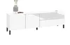 Sophia Lowboard 152 cm mit Metallfüßen weiß-glänzend Produktbild-Vorschau 1