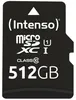 Intenso microSD 512GB UHS-I Perf CL10| Performance Class 10 Anteprima dell’immagine prodotto 1